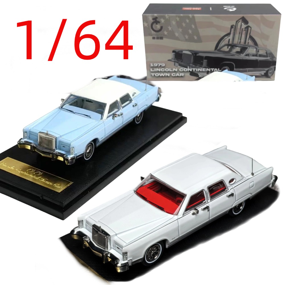 Vintage Collectibles - Turning Crush Diecast 1/64 scale Lincoln
