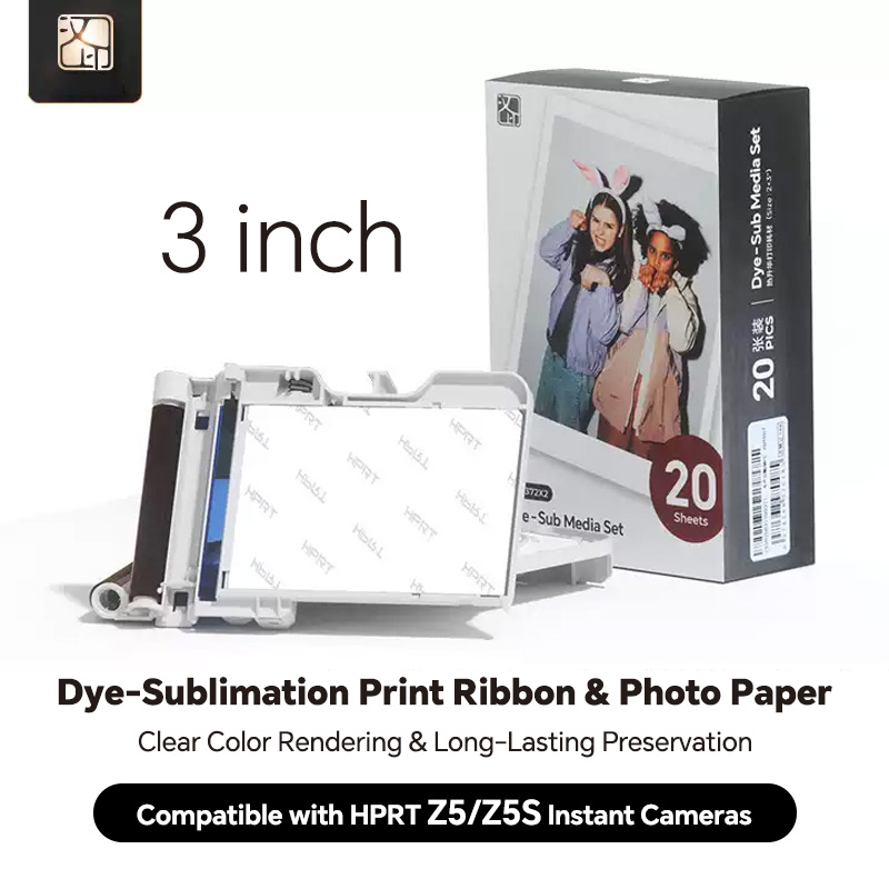 Instant Film Pack - Genuine HPRT Z5/Z5S Photo Paper Ribbon