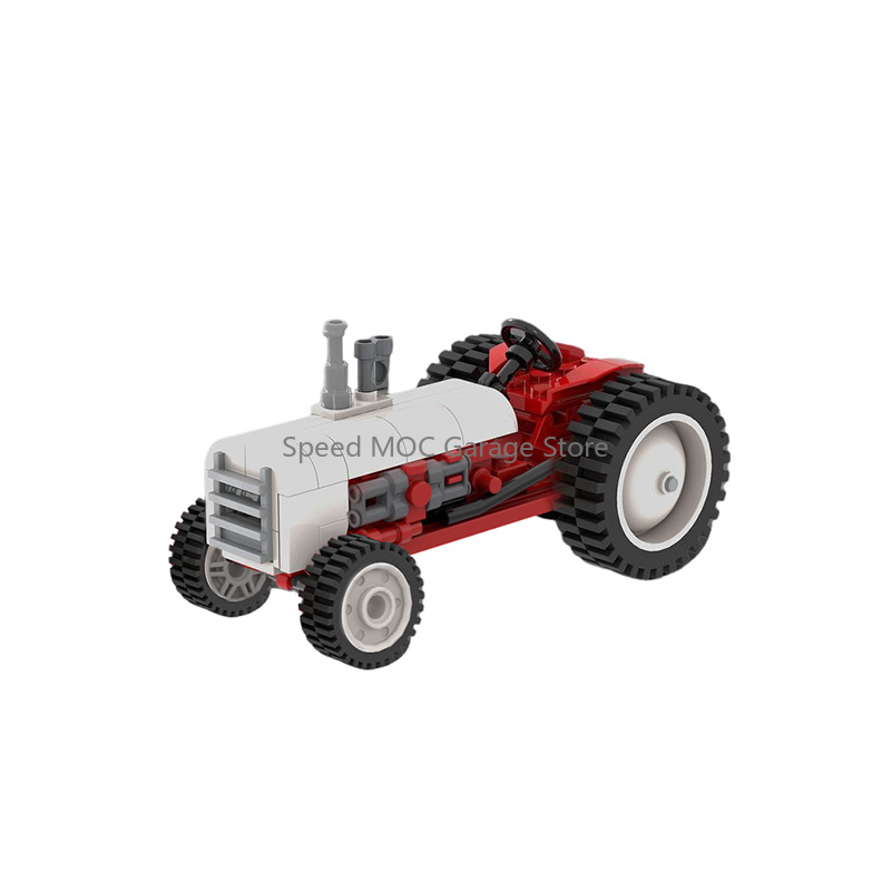 Vintage Toys Collector - Antique Classic Farm Tractor Building Blocks