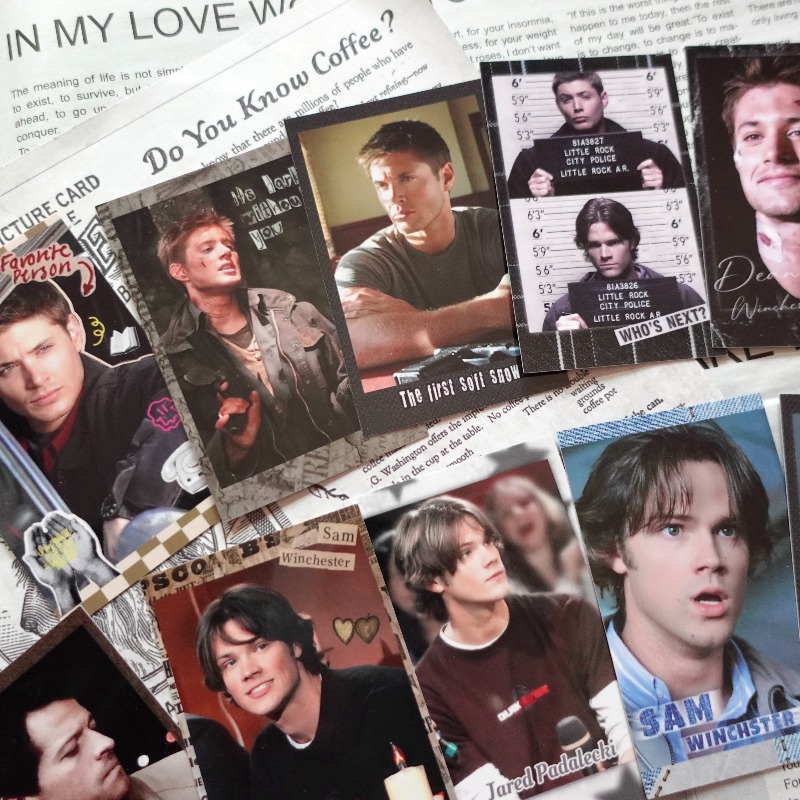 Supernatural SPN Dean & Sam Vi - Vintage Collectible Cards recension och pris
