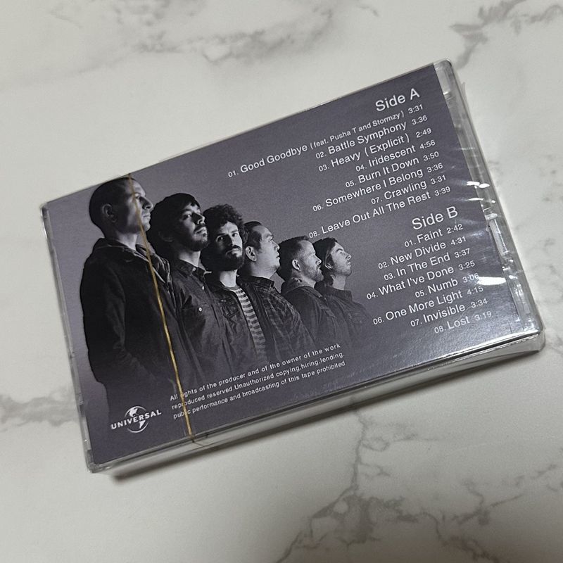 Linkin Park Band Music Cassett - Vintage Collector recension och pris