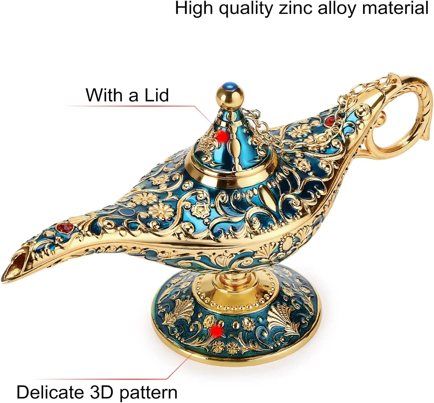 Vintage Magical Legend Aladdin - Collectible Vintage Lamps recension och pris