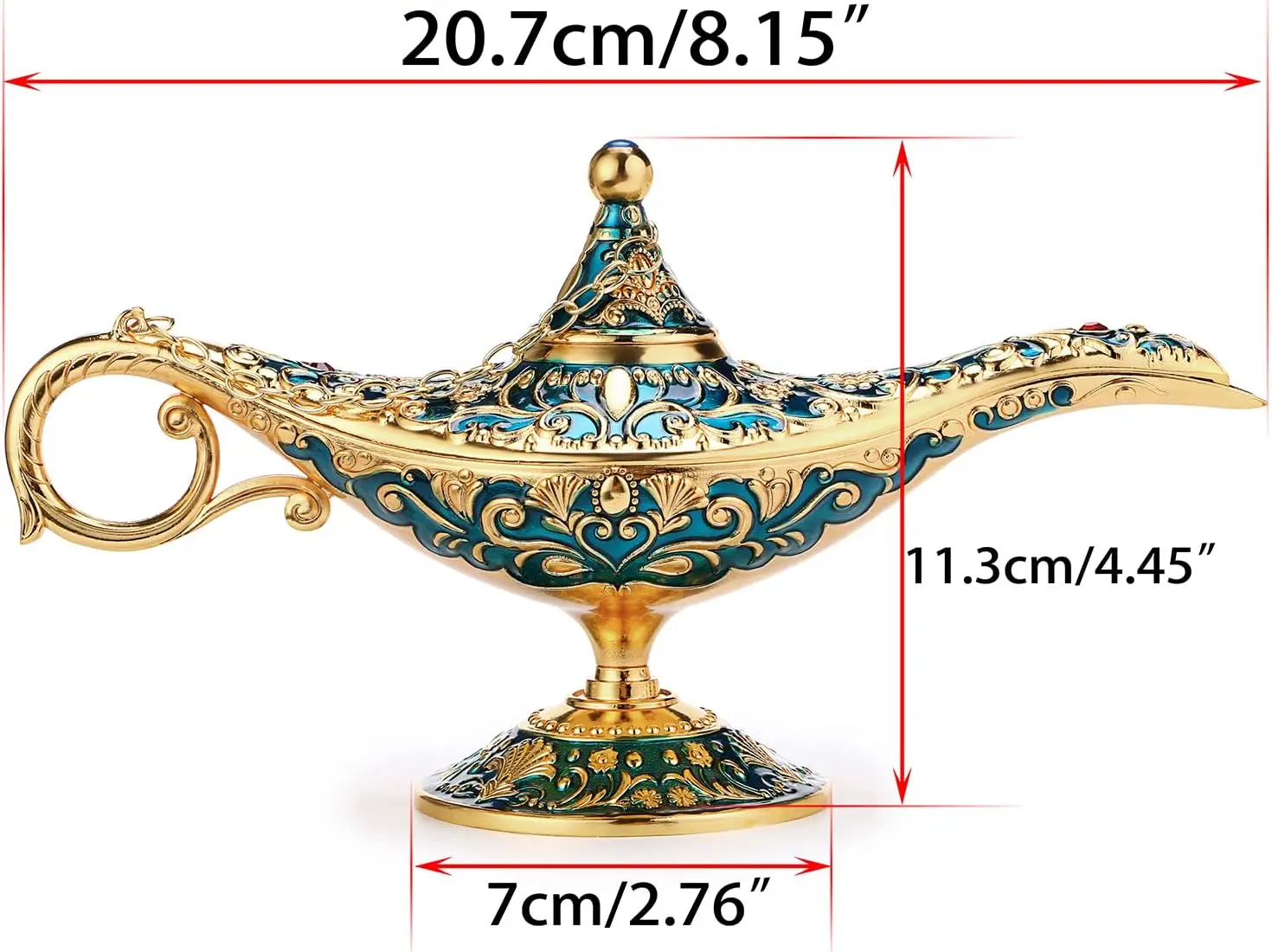 Vintage Magical Legend Aladdin - Collectible Vintage Lamps recension och pris