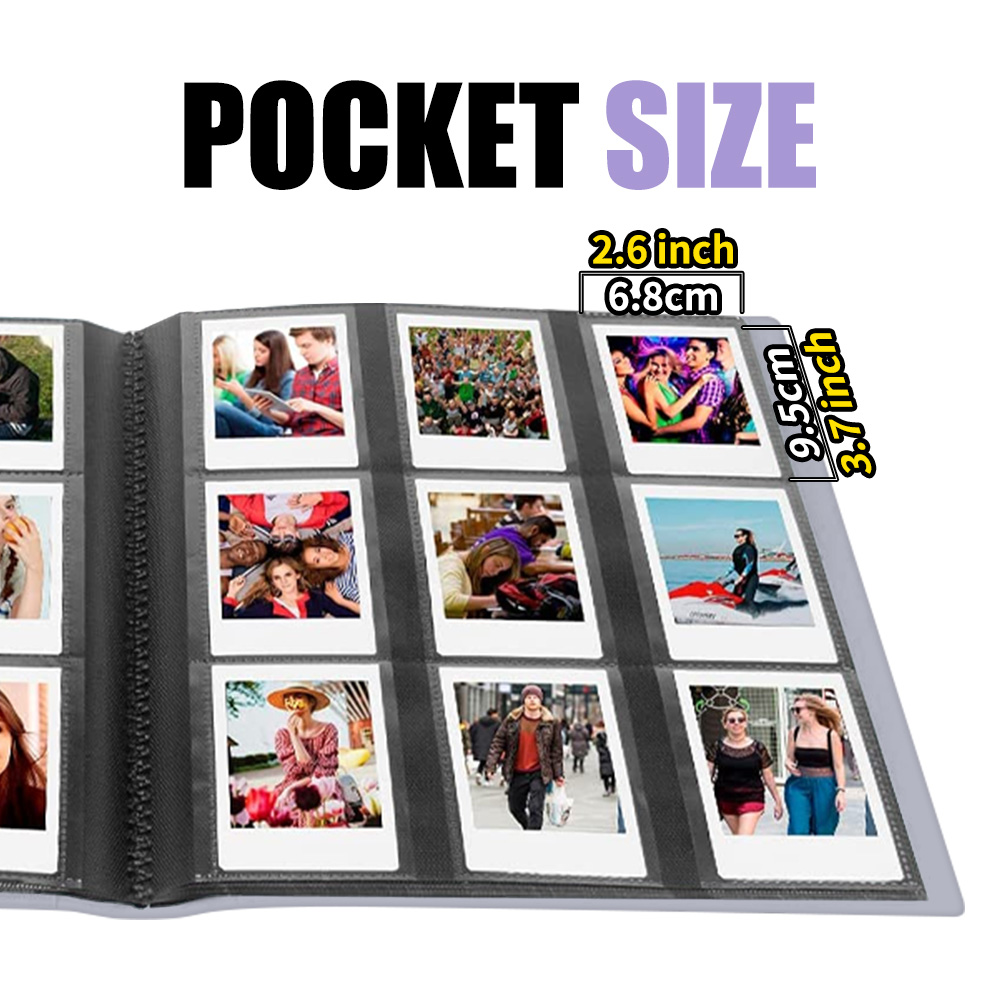 3 inches Printing Paper Purple - Polaroid Photo Album recension och pris