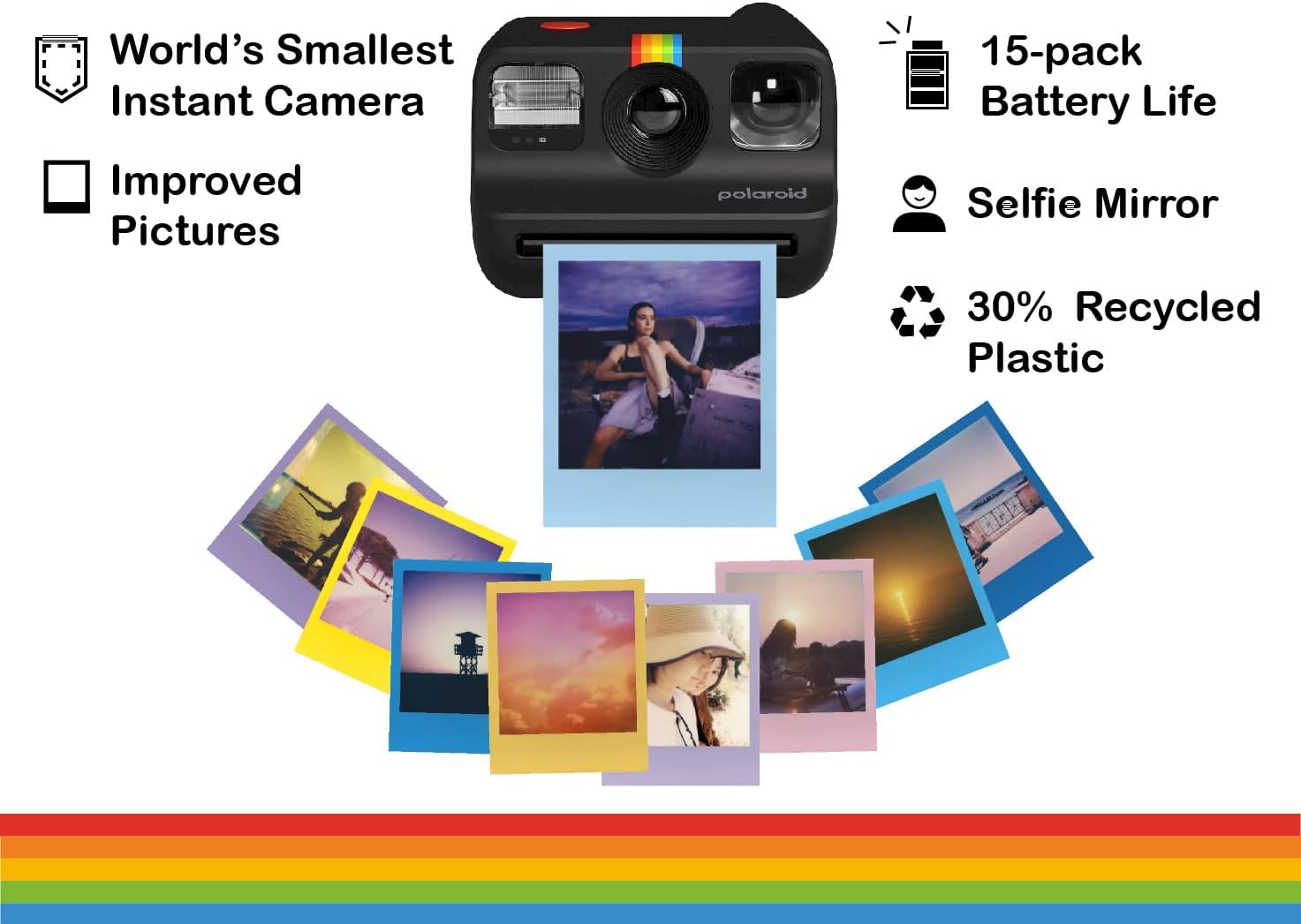 Instant Film Mini Camera (Blac - Instant Film Pack recension och pris