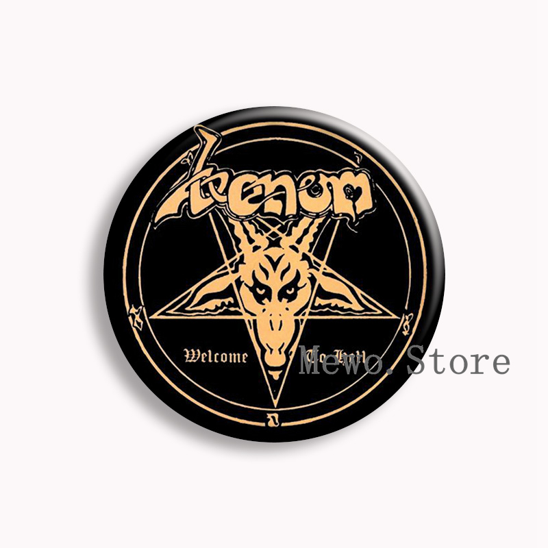 Rock Mayhem Band Soft Button P - Vintage Collectible Jewelry recension och pris