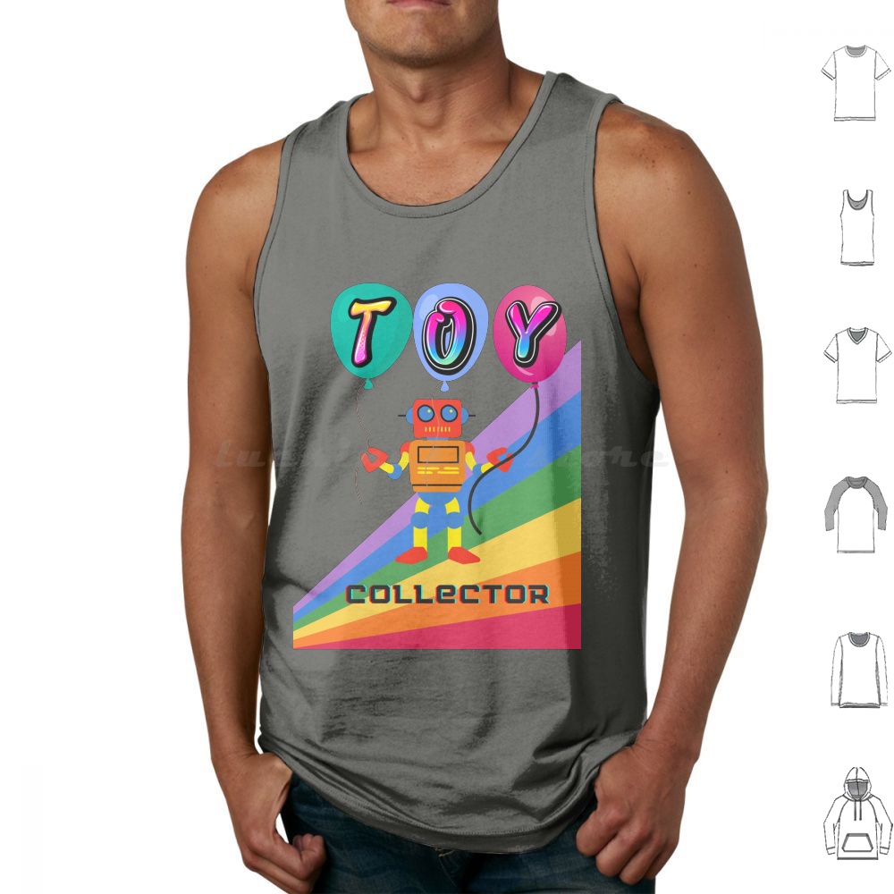 Toy Collector Tank Tops Print  - Vintage Toys Collector recension och pris