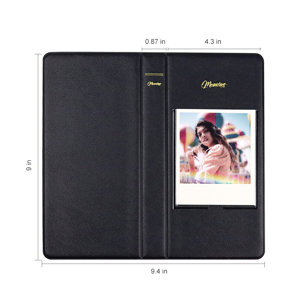 64 Pockets Photo Film Album St - Polaroid Photo Album recension och pris