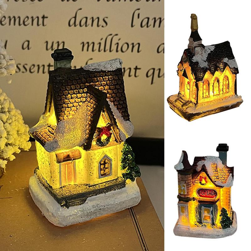 Christmas Village Houses Vinta - Collectible Vintage Lamps recension och pris