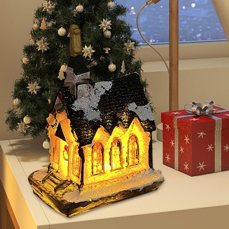 Christmas Village Houses Vinta - Collectible Vintage Lamps recension och pris