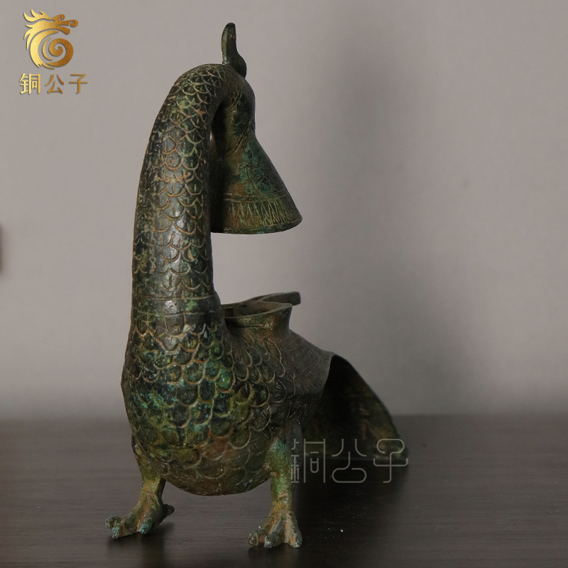 Long-Tailed Phoenix Bird Lamp  - Collectible Vintage Lamps recension och pris