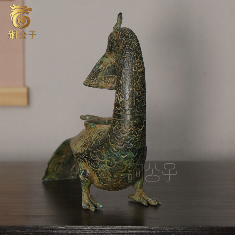 Long-Tailed Phoenix Bird Lamp  - Collectible Vintage Lamps recension och pris