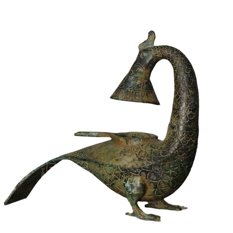 Long-Tailed Phoenix Bird Lamp  - Collectible Vintage Lamps recension och pris