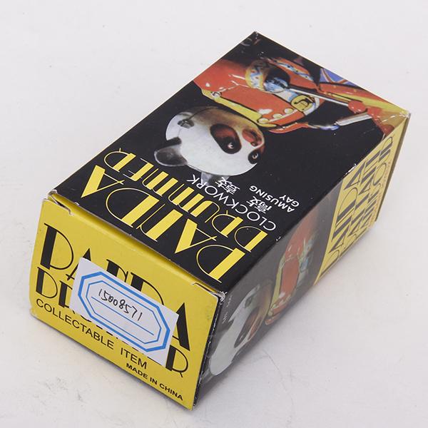 Wind Up Clockwork Panda Drumme - Vintage And Collectible Toys recension och pris