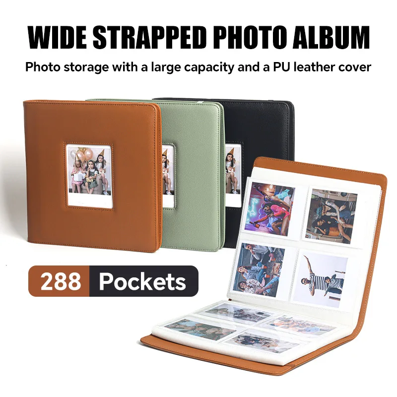 288 Pockets Large Instant Phot - Polaroid Photo Album recension och pris
