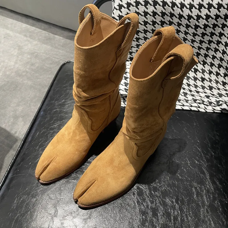 Fashion Vintage Boots Split To - Vintage Zipper recension och pris