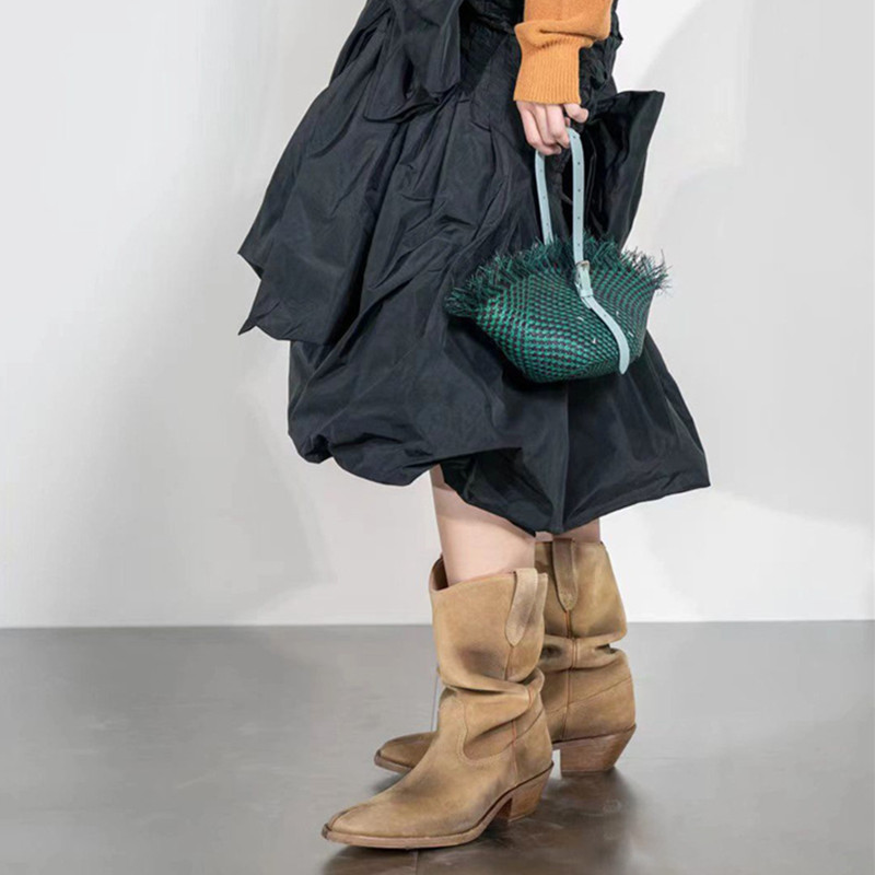 Fashion Vintage Boots Split To - Vintage Zipper recension och pris