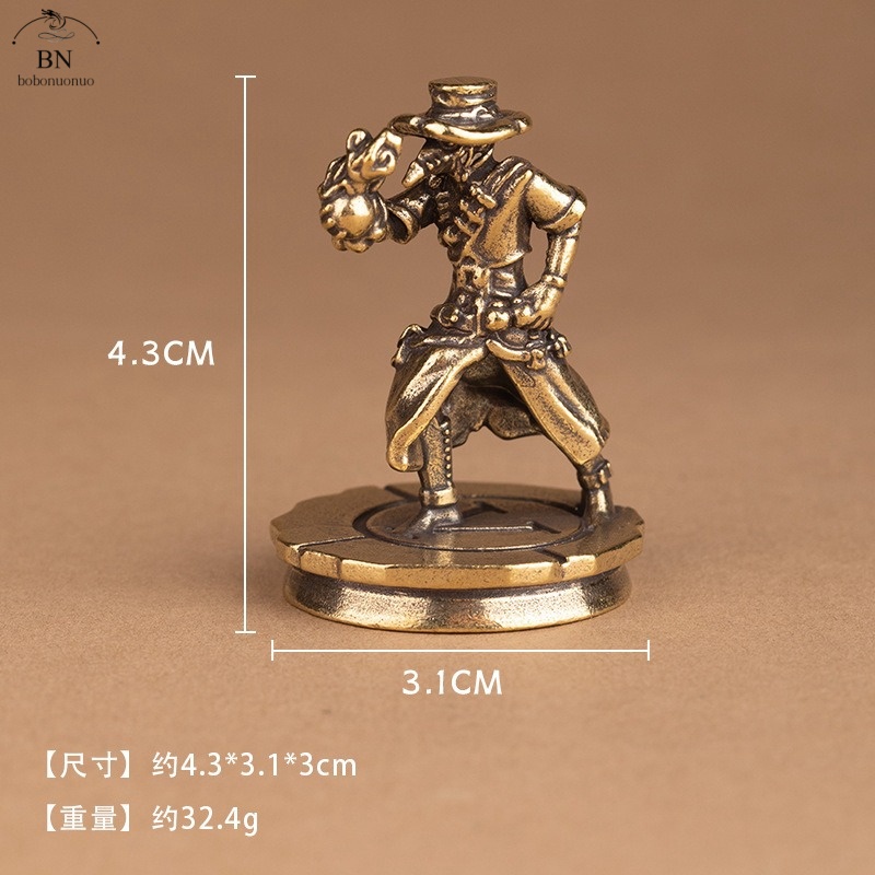 solid Brass Dance Cowboy Figur - Vintage And Collectible Toys recension och pris