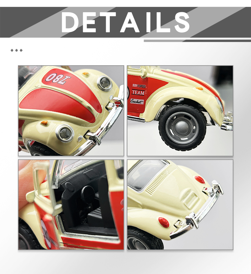 1/36 Vintage Retro car model,G - Vintage Collectible Toy Cars recension och pris