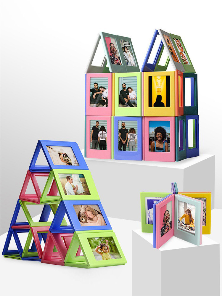 5 PACK Magnetic Picture Frames - Instant Film Pack recension och pris