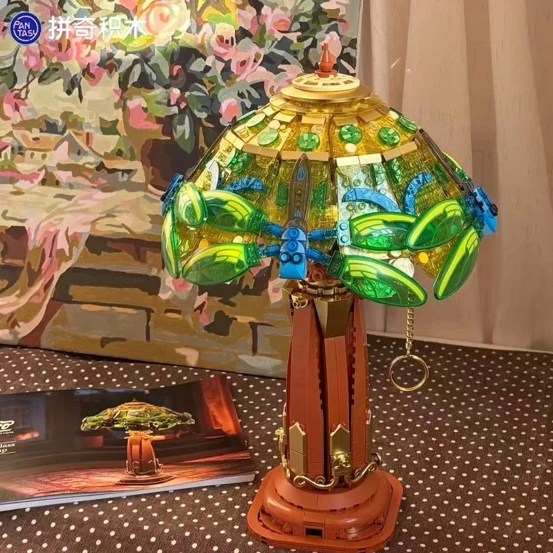 Pantasy Vintage Glass Desk Lam - Collectible Vintage Lamps recension och pris