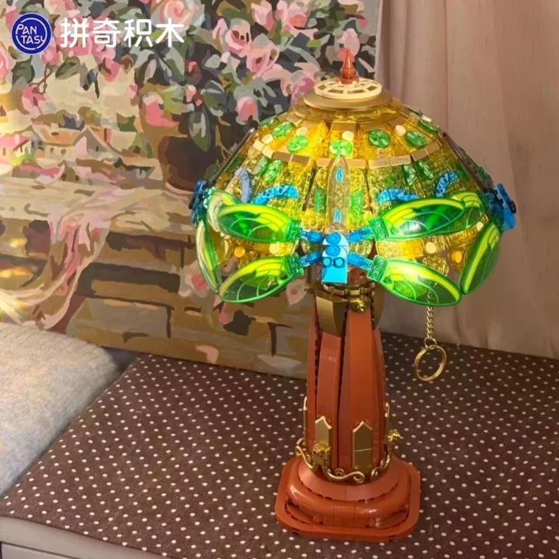 Pantasy Vintage Glass Desk Lam - Collectible Vintage Lamps recension och pris