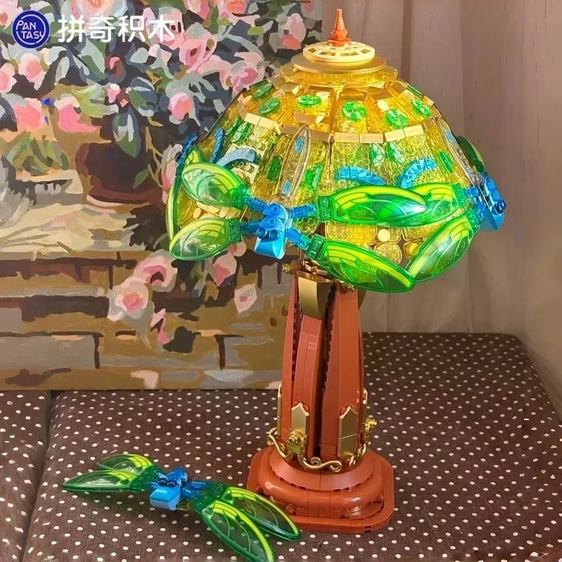 Pantasy Vintage Glass Desk Lam - Collectible Vintage Lamps recension och pris