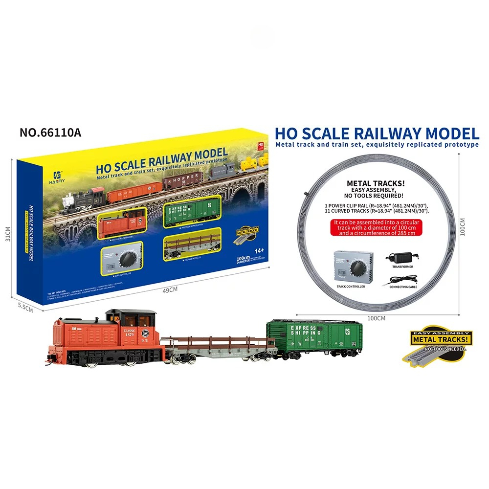 HO Scale Metal Rail Train Mode - Vintage And Collectible Toys recension och pris
