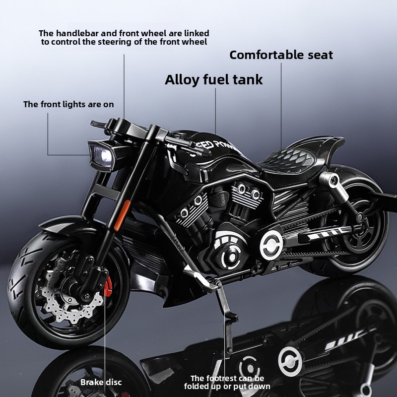 Simulation 1:10 Alloy Harley V - Vintage And Collectible Toys recension och pris