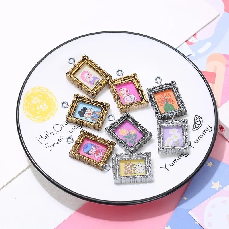 10Pcs Flatback Cabochon Vintag - Vintage Collectible Item recension och pris