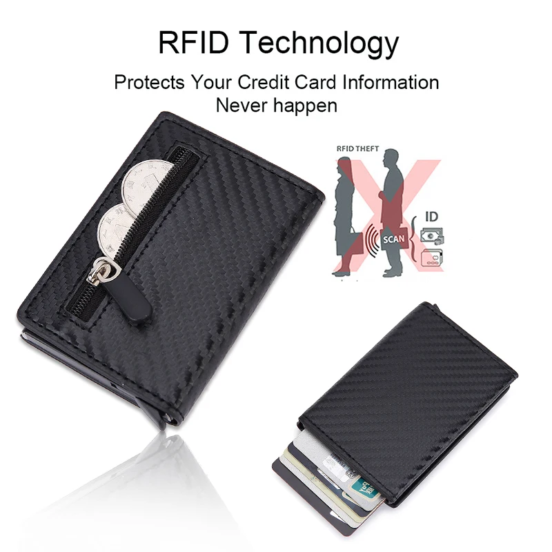 RFID Blocking Card Wallet Magn - Vintage Collectible Cards recension och pris