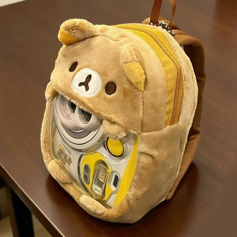 Portable Cute Bear Pencil Case - Instant Film Pack recension och pris
