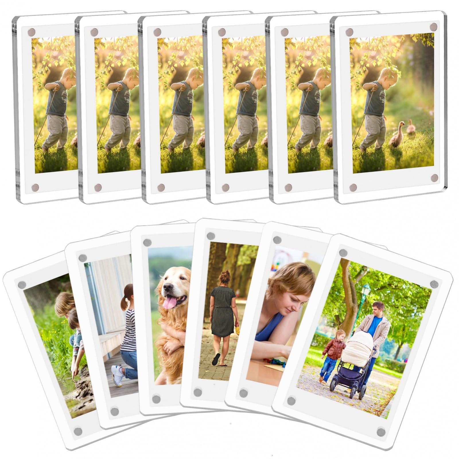 1-10 Pack 3 Inch Acrylic Fridg - Instant Film Pack recension och pris