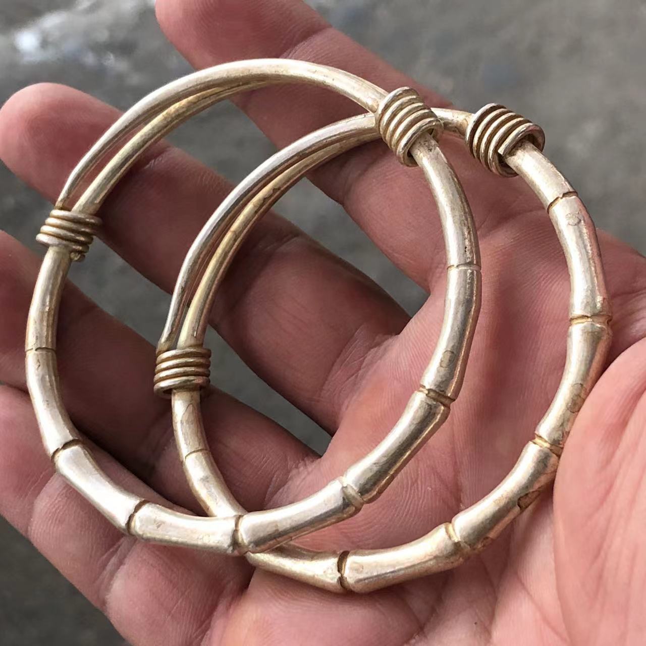 Vintage White Copper Plated Si - Vintage Collectible Jewelry recension och pris