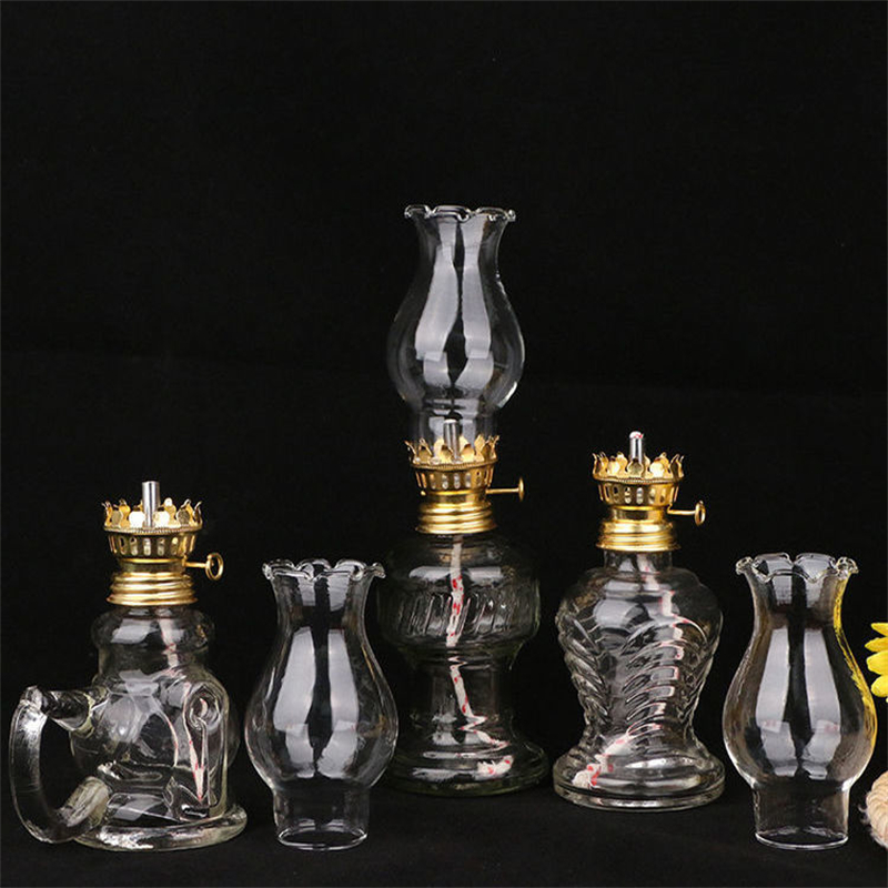 Glass Oil Lamp Classic Retro V - Collectible Vintage Lamps recension och pris