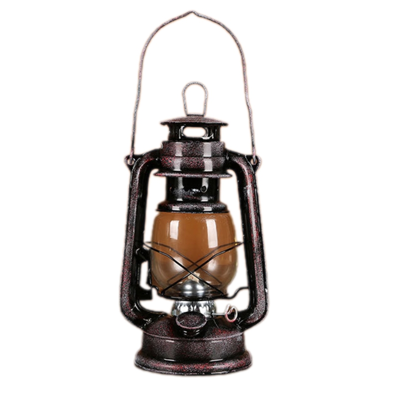Vintage Metal Oil Lamp Portabl - Collectible Vintage Lamps recension och pris
