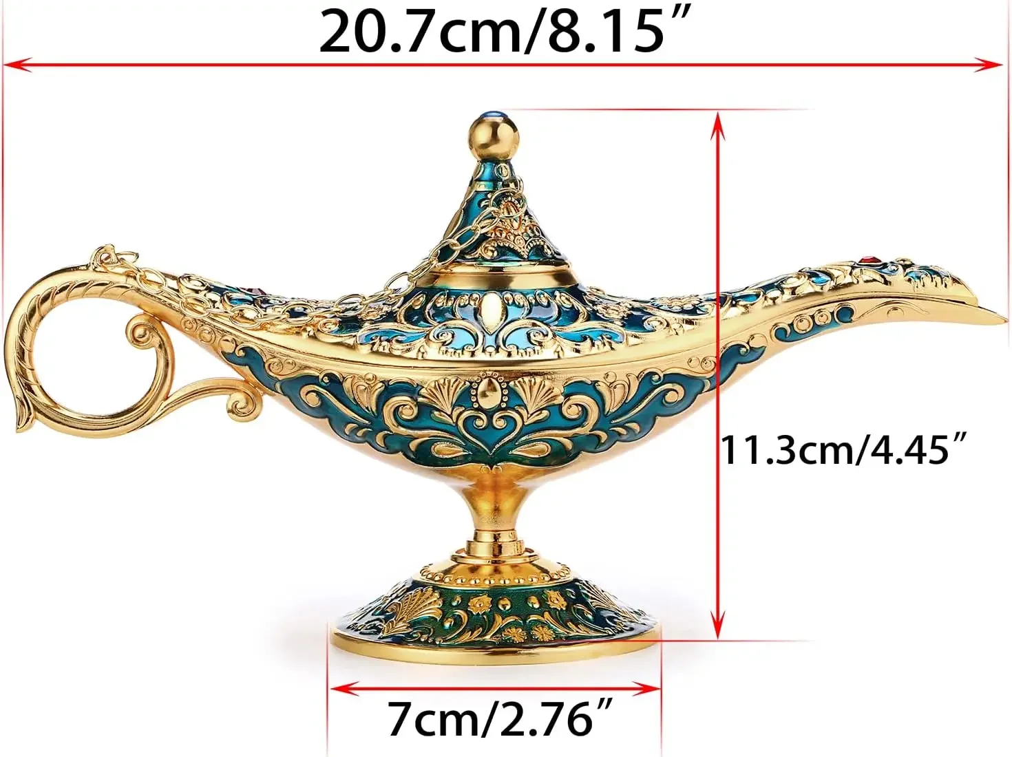 Vintage Magical Legend Aladdin - Collectible Vintage Lamps recension och pris