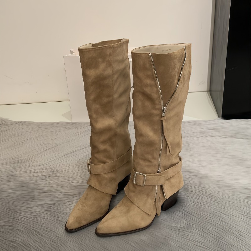 Women's Boots Vintage Suede Le - Vintage Zipper recension och pris