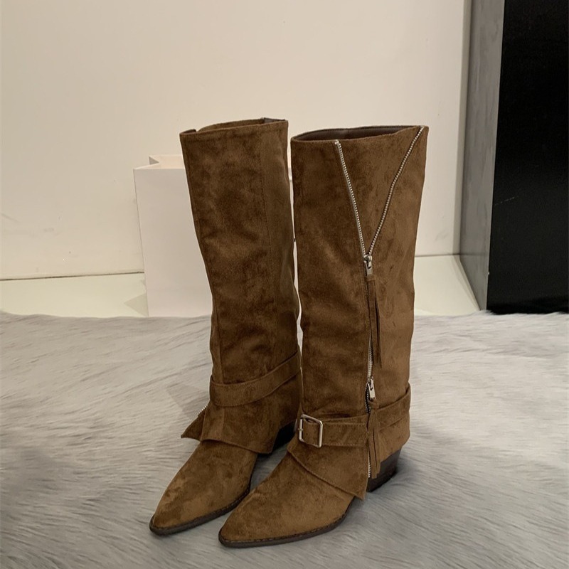 Women's Boots Vintage Suede Le - Vintage Zipper recension och pris