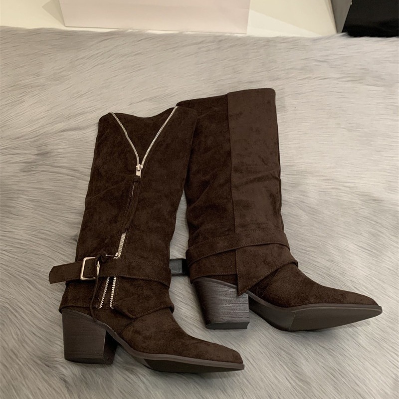 Women's Boots Vintage Suede Le - Vintage Zipper recension och pris