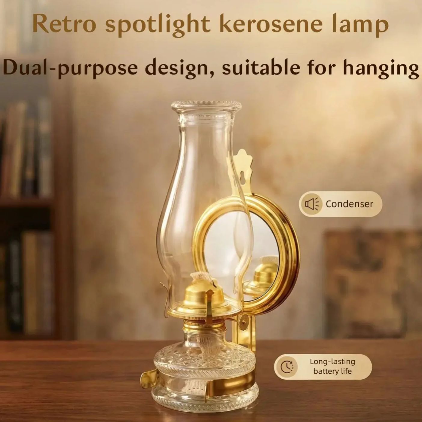 Vintage Horse Kerosenes Lamp O - Collectible Vintage Lamps recension och pris