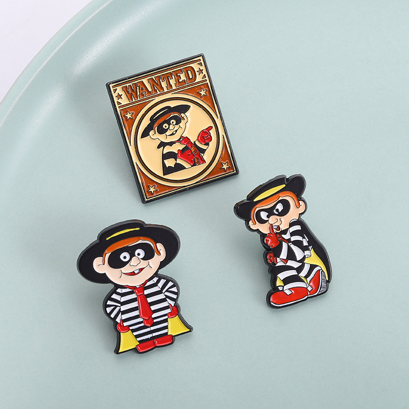 Vintage Hamburglar Enamel Pin  - Vintage Collectible Jewelry recension och pris