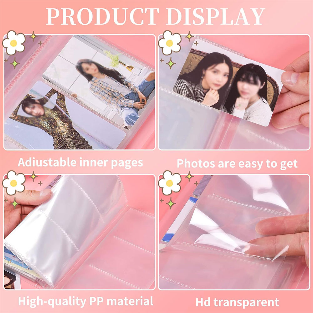 Kpop Transparent Photo Album M - Polaroid Photo Album recension och pris