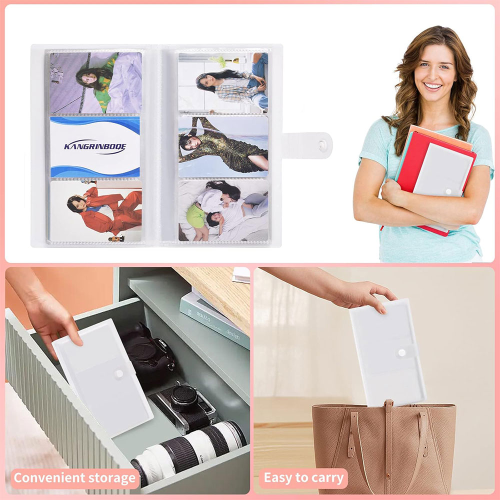 Kpop Transparent Photo Album M - Polaroid Photo Album recension och pris