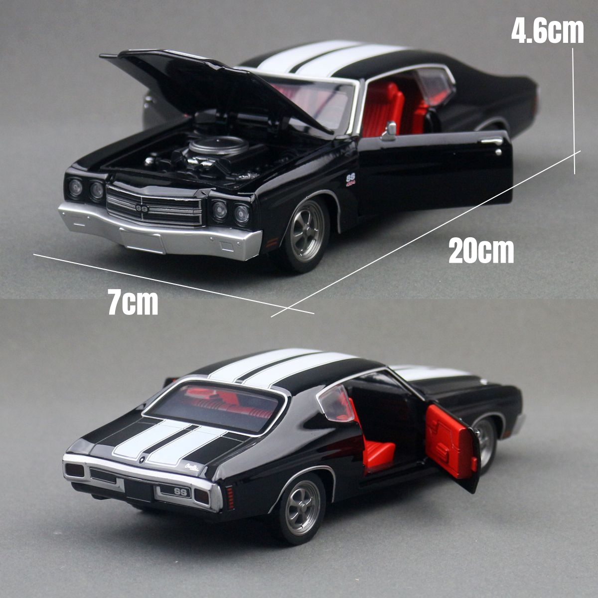 1/24 Chevrolet Chevelle 454 19 - Vintage And Collectible Toys recension och pris